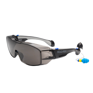 ReadyMax SoundShield® Fit Over Style Safety Glasses Grey