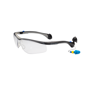 ReadyMax SoundShield® Classic Black Frame Clear Lens