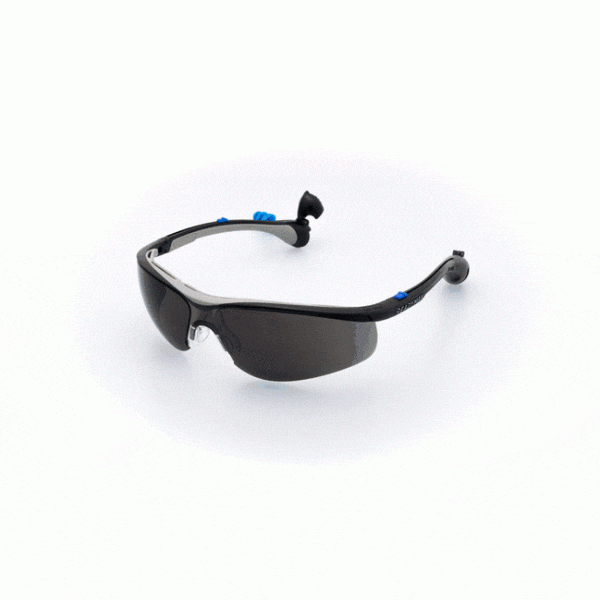 ReadyMax SoundShield® Classic Black Frame Grey Lens 360˚ View